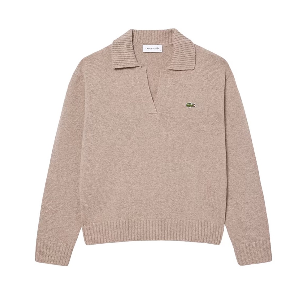Lacoste cashmere v-neck sweater